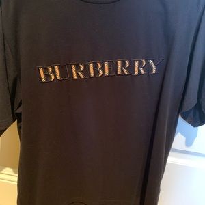 Embroidered Burberry TShirt